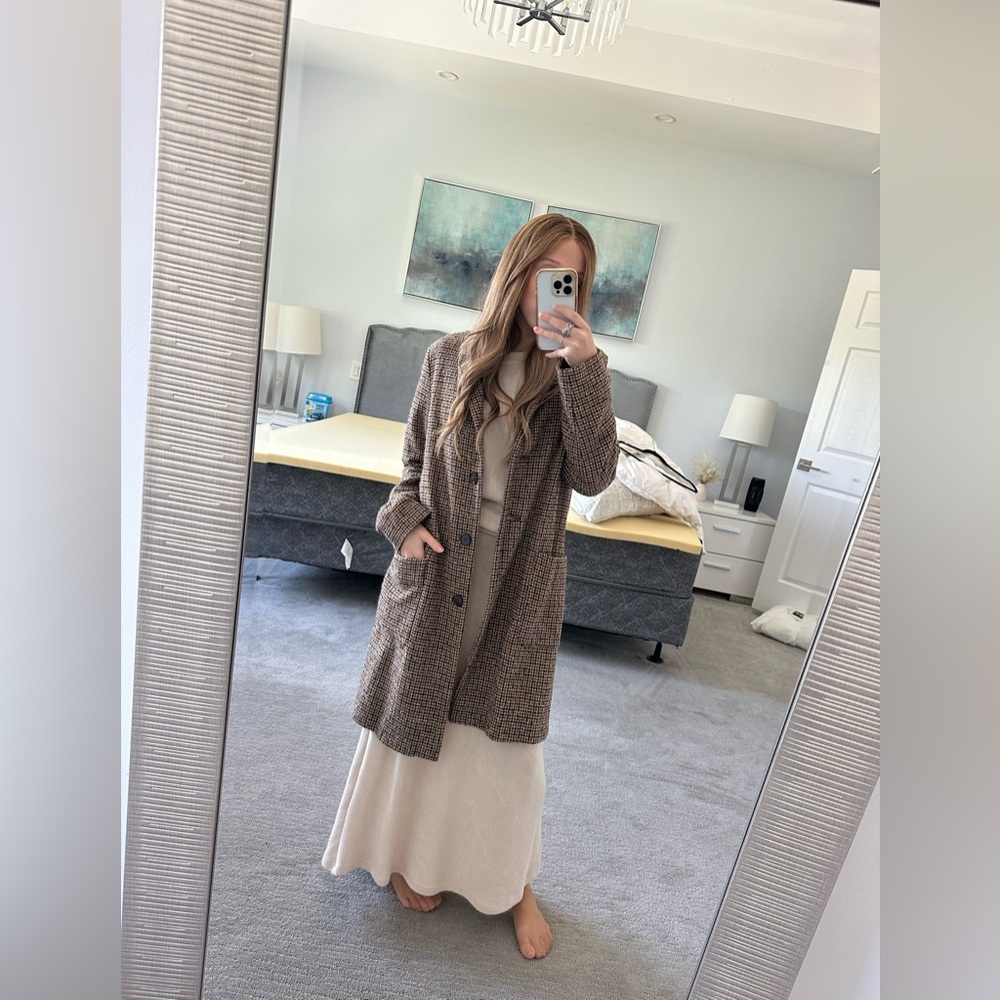 Rosso35 Wool Blend Coat – Timeless Luxury Outerwear